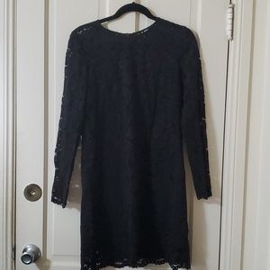 - Black Lace Tunic Dress